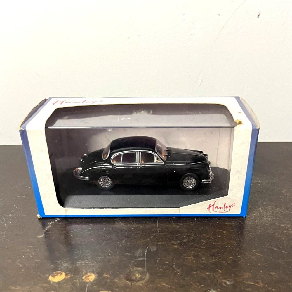 Hamleys Limited Edition of 1,000 Jaguar Mk II Saloon 1959-67 Black Metal 1:43 in